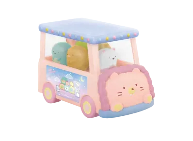 BANDAI "Ichiban Kuji" -Sumikkogurashi ~Welcome to the Night animal park~ - B Prize Sumikkogurashi Bus light