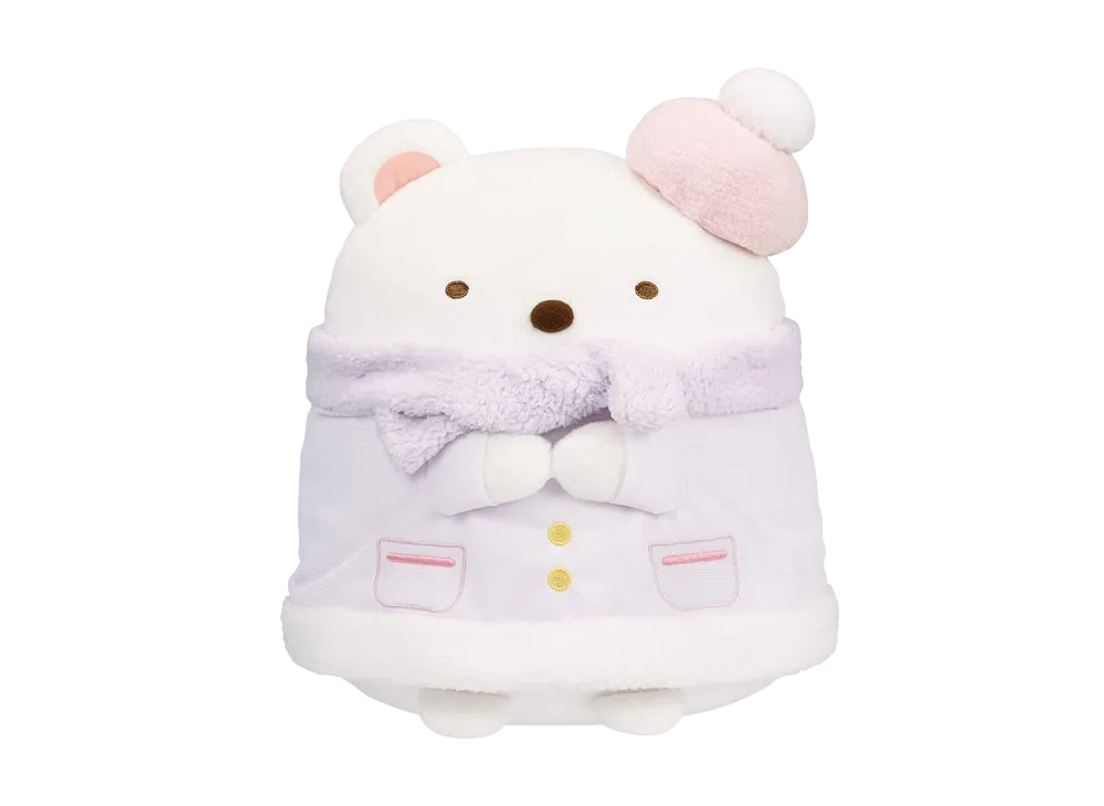 BANDAI "Ichiban Kuji" -Sumikko Gurashi ~Tokage's Twinkling Night~- C Prize Shirokuma Plush