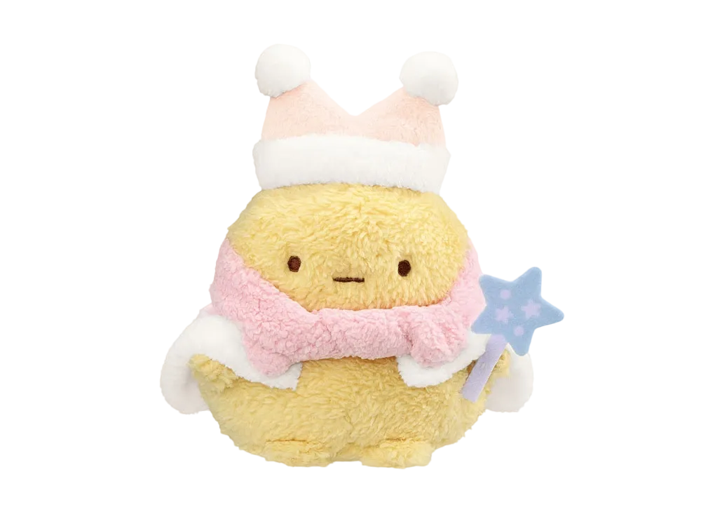 BANDAI "Ichiban Kuji" -Sumikko Gurashi ~Tokage's Twinkling Night~- D Prize Ebifurai No Shippo Plush
