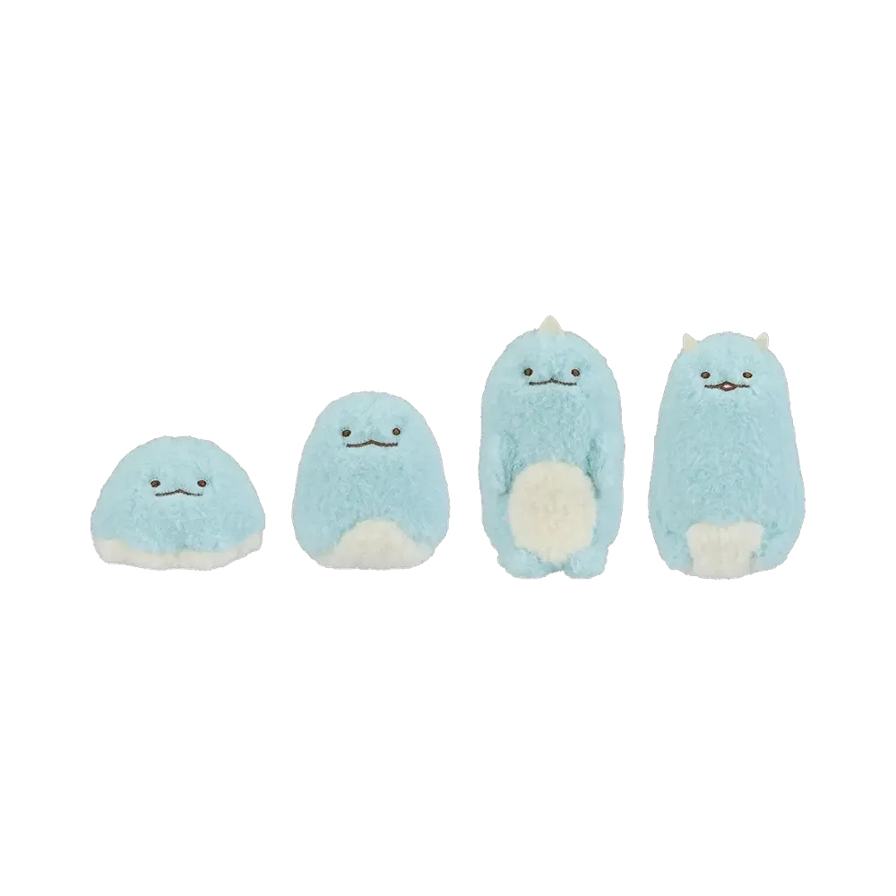 BANDAI "Ichiban Kuji" -Sumikko Gurashi ~What if Sumikko evolved?~- A Prize Plush Evolution Set (Lizard)