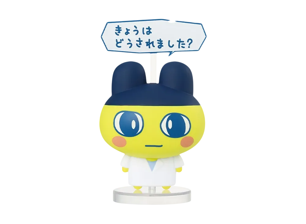 BANDAI "Ichiban Kuji" -Tamagotchi's Puchi Puchi Omisetchi ~Congratulations! Opening! Welcome to Kujibikiya-san!- D Prize With lines Omisecchi's Figure Collection Mametchi