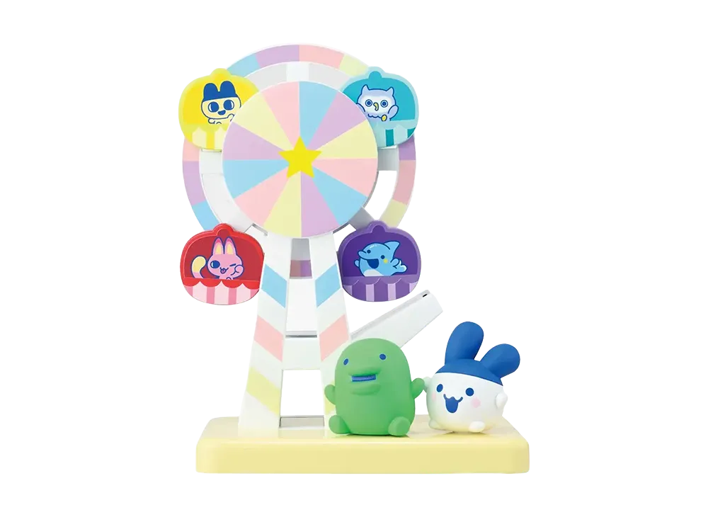 BANDAI "Ichiban Kuji" -Tamagotchi ~Spinning Discovery! Tamagotchi Paradise!~- Last One Prize Ferris Wheel Tape Cutter