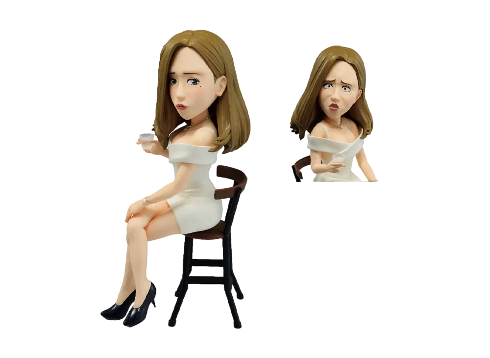 BANDAI "Ichiban Kuji" -The Fable- B Prize Yoko Sato Deformed figure