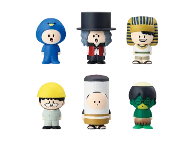 BANDAI "Ichiban Kuji" -Is it okay for me to play Tokai On Air three times?- Last One Prize Tokai On Air Mini Soft Vinyl Set