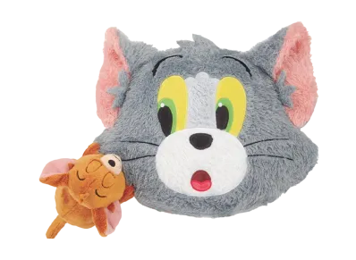 BANDAI "Ichiban Kuji" -Tom and Jerry Yummy Funny House!- B Prize TOM and JERRY Jump on Plush