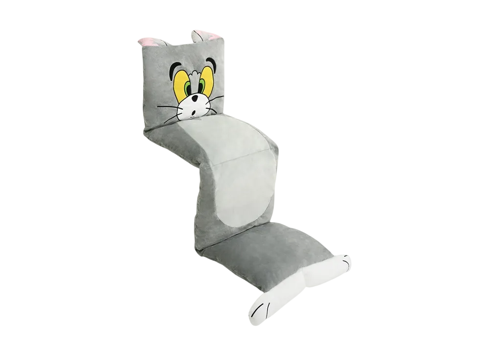 BANDAI "Ichiban Kuji" -Tom and Jerry 85th Anniversary- Last One Prize Folding Cushion ~Tom shaped like a staircase~