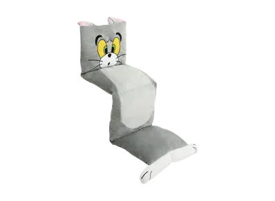 BANDAI "Ichiban Kuji" -Tom and Jerry 85th Anniversary- Last One Prize Folding Cushion ~Tom shaped like a staircase~