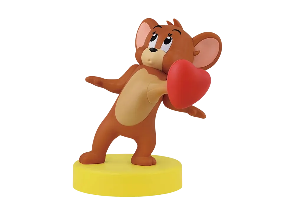 BANDAI "Ichiban Kuji" -Tom and Jerry Colorful Funny Time!- B Prize Jerry Heartbeat Light