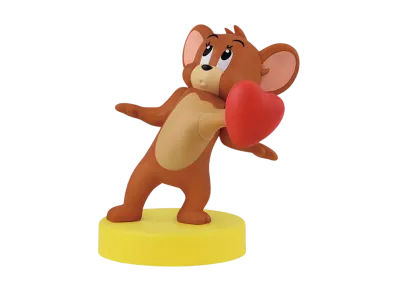 BANDAI "Ichiban Kuji" -Tom and Jerry Colorful Funny Time!- B Prize Jerry Heartbeat Light