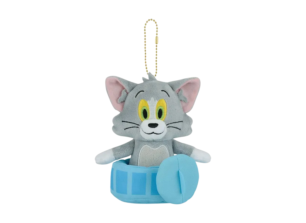 BANDAI "Ichiban Kuji" -Tom and Jerry Colorful Funny Time!- C Prize Display Plush Mascot - Tom