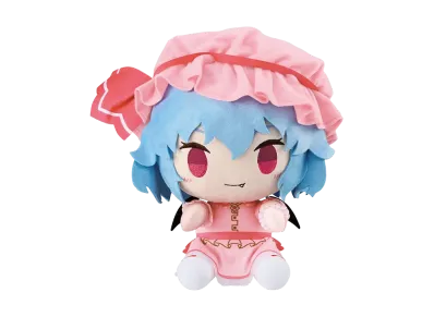 BANDAI "Ichiban Kuji" -Touhou Project- B Prize Chokonokko Plush - Remilia Scarlet
