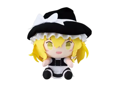 BANDAI "Ichiban Kuji" -Touhou Project- Last One Prize Chokonokko Plushie - Marisa Kirisame