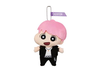 BANDAI "Ichiban Kuji" -TOMORROW X TOGETHER Crayon Shin-chan- D Prize TAEHYUN Mascot Crayon Shin-chan Ver.