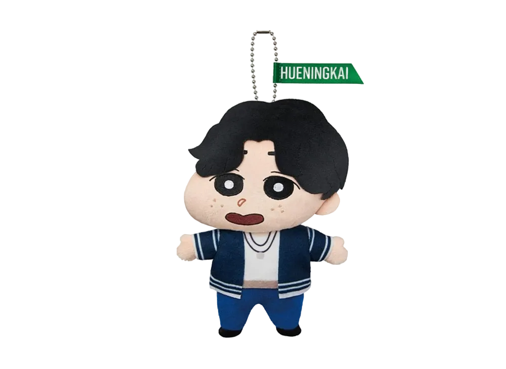 BANDAI "Ichiban Kuji" -TOMORROW X TOGETHER Crayon Shin-chan- E Prize HUENINGKAI Mascot Crayon Shin-chan Ver.