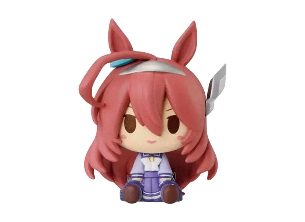 BANDAI "Ichiban Kuji" -Uma Musume Pretty Derby 10th edition- E Prize Chokonokko Figure Mihono Bourbon