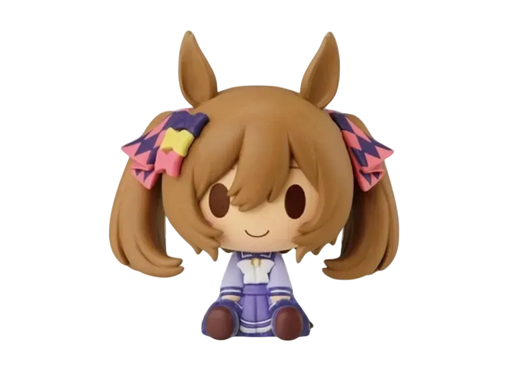 BANDAI "Ichiban Kuji" -Uma Musume Pretty Derby 10th edition- E Prize Chokonokko Figure Smart Falcon