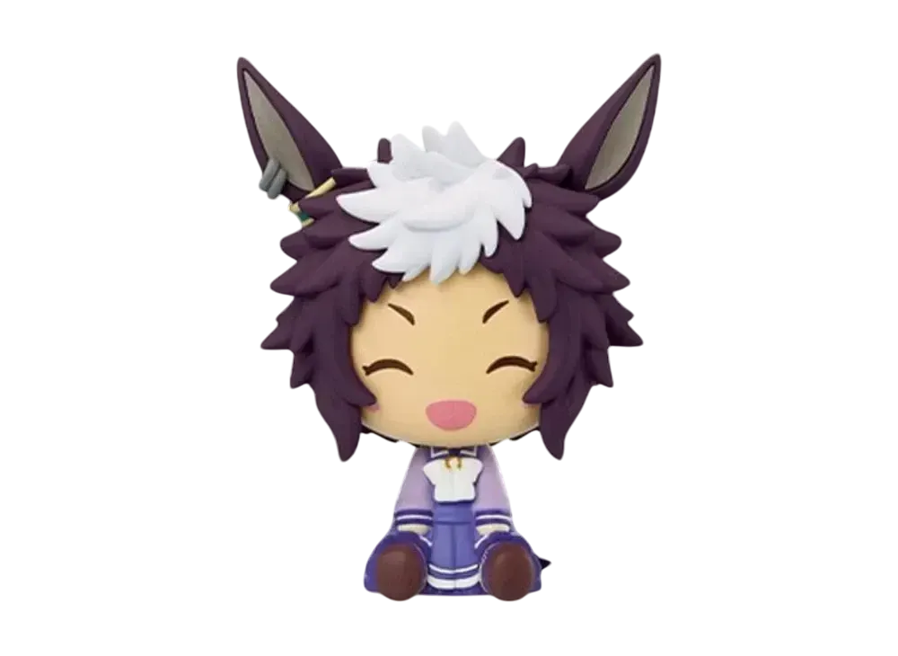 BANDAI "Ichiban Kuji" -Uma Musume Pretty Derby 11th- E Prize Chokonokko Figure Mejiro Hymn Chorus Ver. Mejiro Ryan