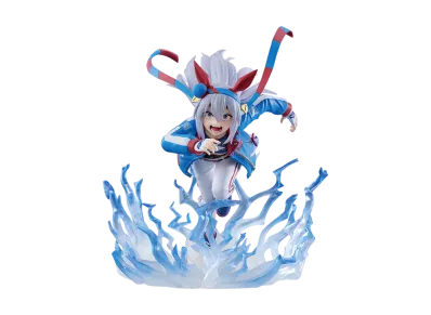 BANDAI "Ichiban Kuji" -Anime "Uma Musume Cinderella Gray" Ash Monster vs White Lightning- B Prize Tamamo Cross White Lightning Figure 1/7 Gracemaster