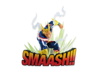 BANDAI "Ichiban Kuji" -Vigilante -My Hero Academia ILLEGALS-- Last One Prize All Might Logo Figure