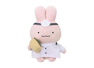 BANDAI "Ichiban Kuji" -White Tiger and Black Tiger ~Party for Everyone~- Last One Prize I have money - Rabbit Teacher Plush
