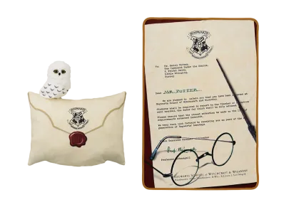 BANDAI "Ichiban Kuji" -WIZARDING WORLD Series 2 (Harry Potter)- Last One Prize Admission Card Blanket in Cushion