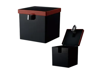 BANDAI "Ichiban Kuji" -Yoshinoya- C Prize Red ginger style accessory case