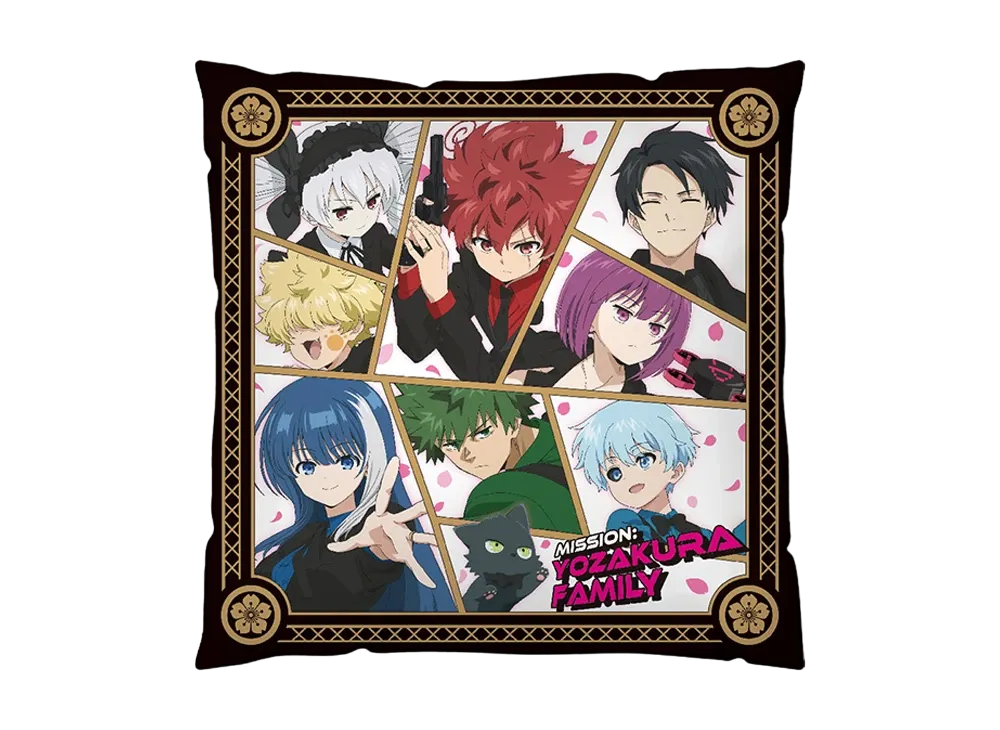 BANDAI "Ichiban Kuji" -Mission: Yozakura family- Last One Prize Yozakura Cushion