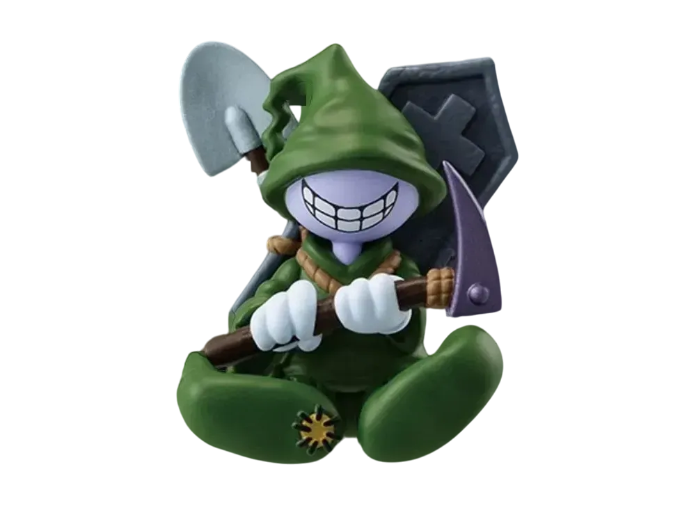 BANDAI "Ichiban Kuji" -Yu-Gi-Oh! Series vol.4 Egyptian God Manifestations- E Prize Mini Figure Graverobber