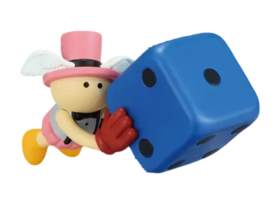 BANDAI "Ichiban Kuji" -Yu-Gi-Oh! Series vol.4 Egyptian God Manifestations- E Prize Mini Figure Graceful Dice