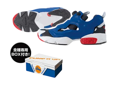 BANDAI Reebok Instapump Fury Mini Figure Collection 94 Tricolor