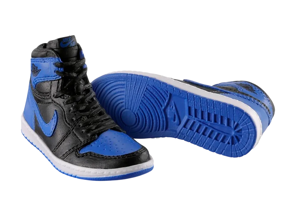 BANDAI NIKE Air Jordan 1 High 85 MINIATURE COLLECTION Royal (Black/Royal)