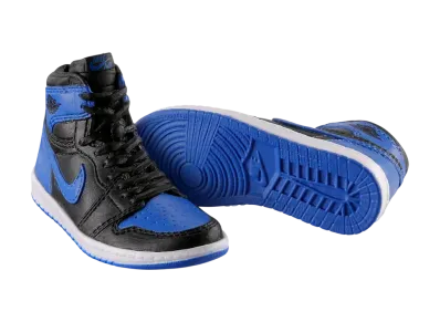 BANDAI NIKE Air Jordan 1 High 85 MINIATURE COLLECTION Royal (Black/Royal)