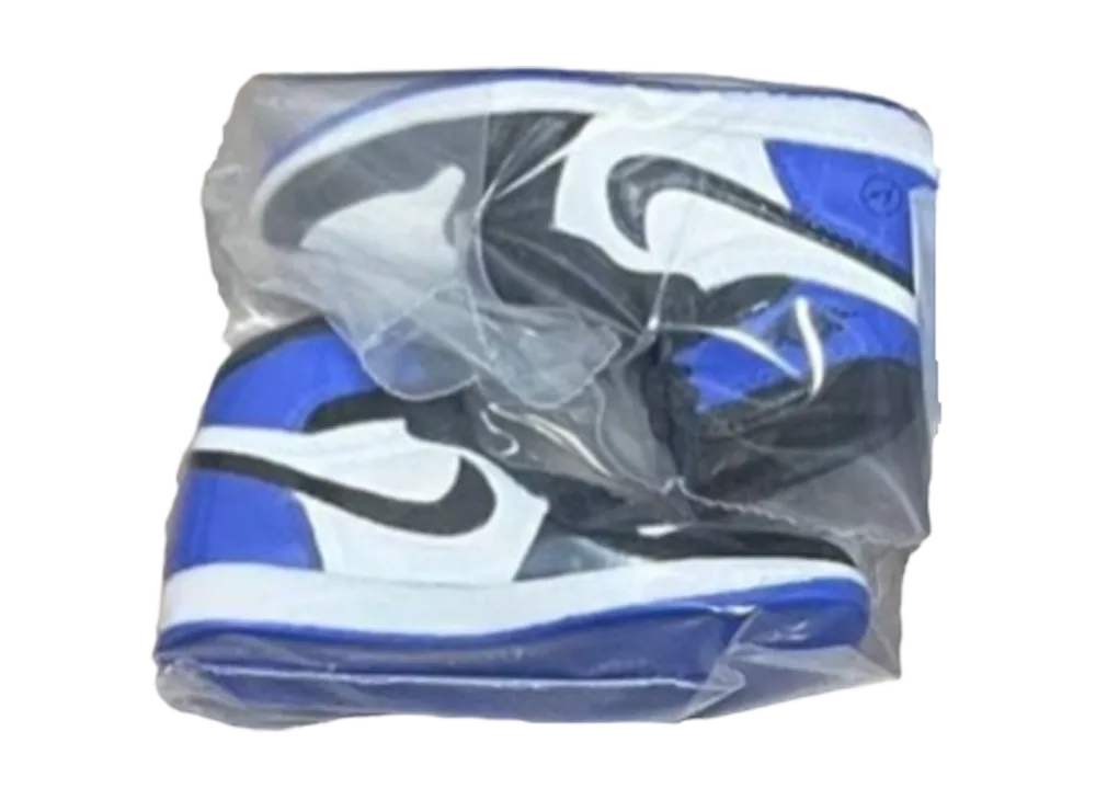 BANDAI NIKE Air Jordan 1 High 85 MINIATURE COLLECTION Secret 2 Fragment (White/Black/Blue)