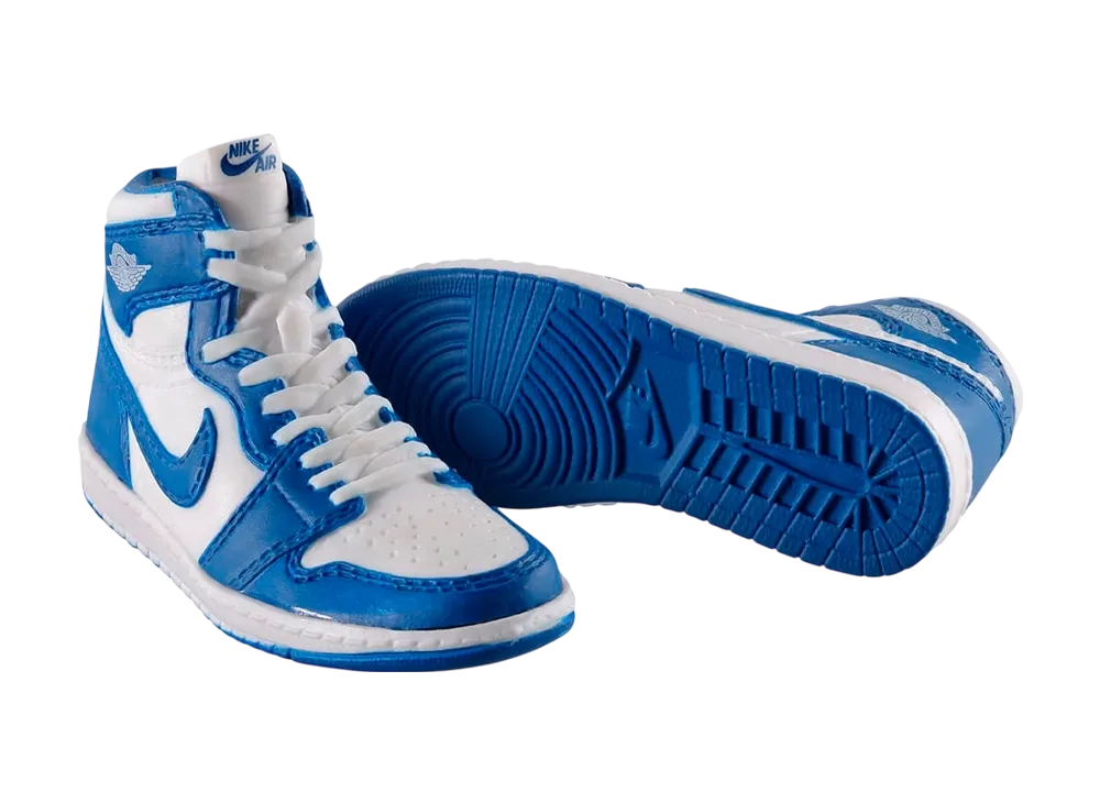 BANDAI NIKE Air Jordan 1 High 85 MINIATURE COLLECTION Storm Blue (White/Storm Blue)