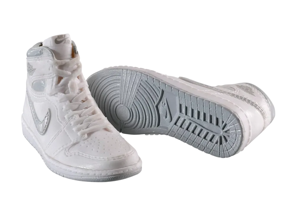 BANDAI NIKE Air Jordan 1 High 85 MINIATURE COLLECTION Natural Grey (White/Natural Grey)