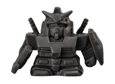 BANDAI "Gachapon Senshi SD Mecha Robokeshi" -MOBILE SUIT GUNDAM- Ver.FRGMT RX78FRGMT Gundam Black