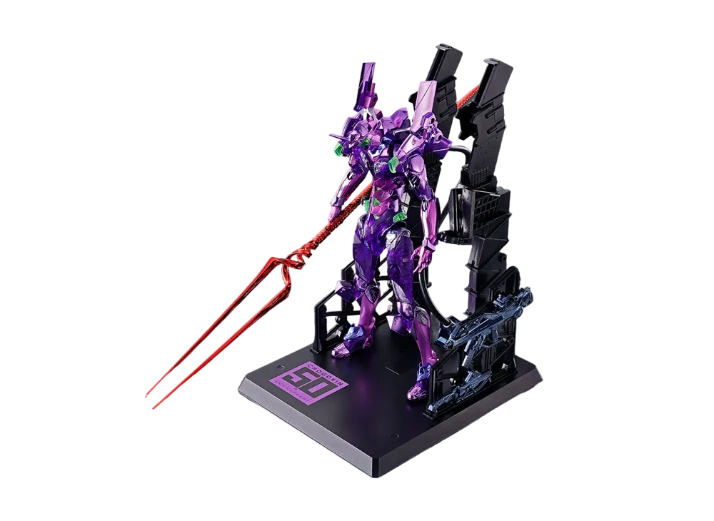 BANDAI "METAL BUILD" -Evangelion- EVA-01 TEST TYPE CHOGOKIN 50th Exclusive
