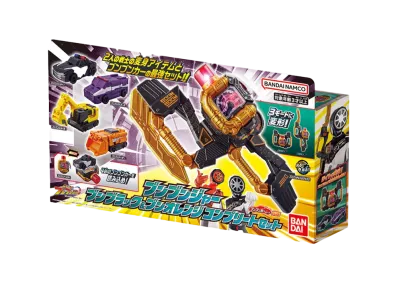 BANDAI "Narikiri Series" -Bakuage Sentai Boonboomger- Boonboomger Boon Black & Boon Orange Compleate