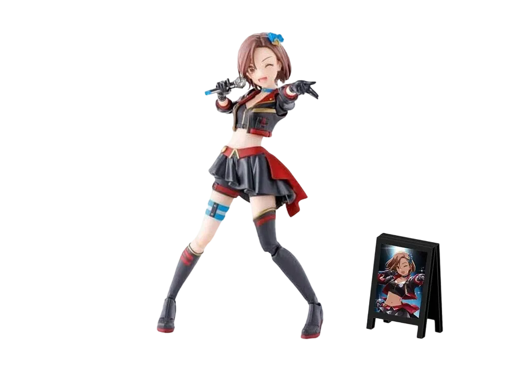 BANDAI "S.H.Figuarts" -The Idolmaster- SEIRA MIZUKI [with Asobi Store Original Clip Stand]