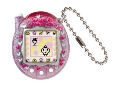 BANDAI "Tamagotchi Connection" Pink Glitter
