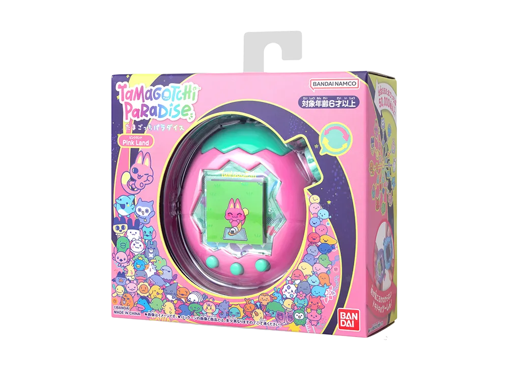 BANDAI "Tamagotchi Paradise" Pink Land