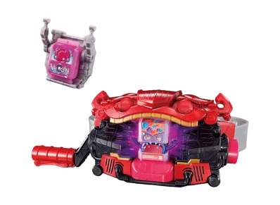BANDAI "Narikiri Series" -Kamen Rider Gavv- DX HENSHIN BELT GAVV & GOCHIZO HOLDER SET