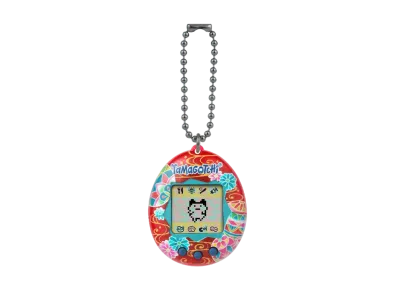 BANDAI "Original Tamagotchi" Streaming water on a temari inspired by Kaga Yuzen