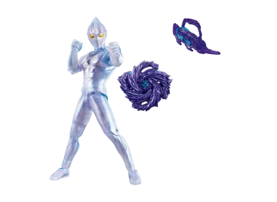 BANDAI "ULTRA ACTION FIGURE" -ULTRAMAN ARC- RUTION & GALAXY ARMOR SET