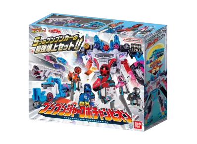 BANDAI "Boonboom Car Series" -Bakuage Sentai Boonboomger- DX Boonboomger Robo Champion