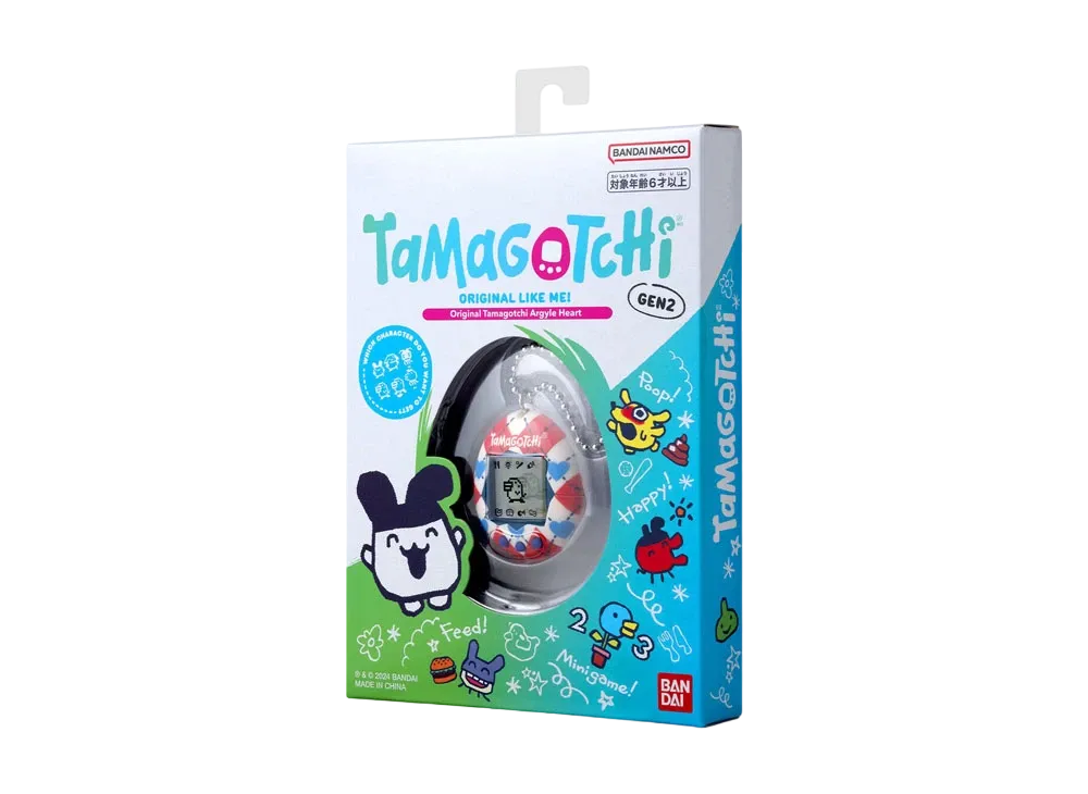 BANDAI "Original Tamagotchi" Argyle Heart