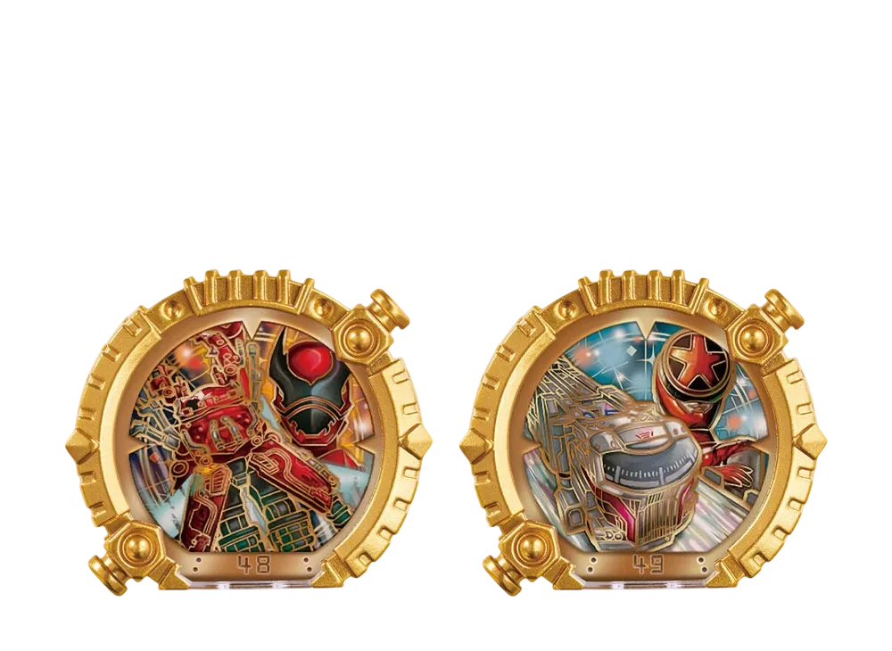 BANDAI "Narikiri Series" -No.1 Sentai Gozyuger- DX Sentai Ring Set King-Ohger & Boonboomger