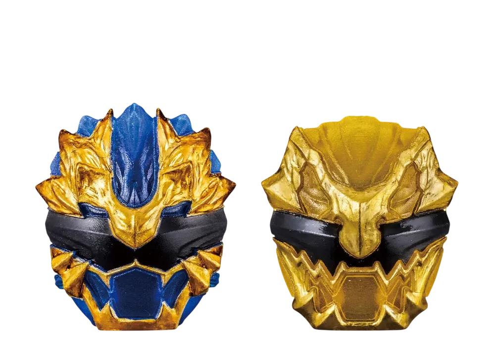 BANDAI "Narikiri Series" -No.1 Sentai Gozyuger- DX Sentai Ring Set Nuthatch Leon & Nuthatch Tyranno
