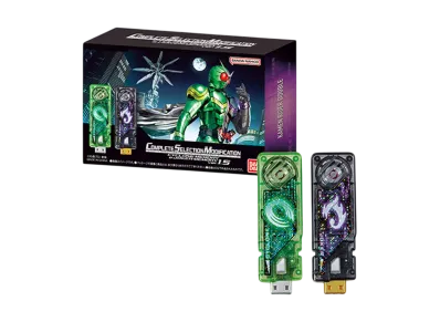 BANDAI "COMPLETE SELECTION MODIFICATION" -KAMEN RIDER DOUBLE- Cyclone Memory & Joker Memory ver.1.5