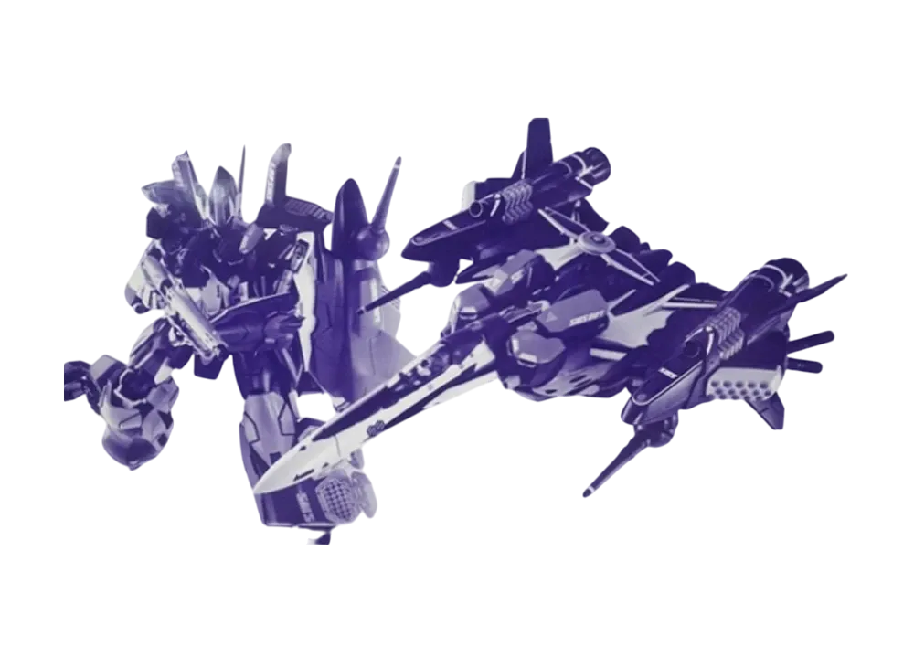 BANDAI "DX CHOGOKIN" -Macross Frontier- VF-25F (Alto Saotome) Armored parts for (Renewal Ver.)